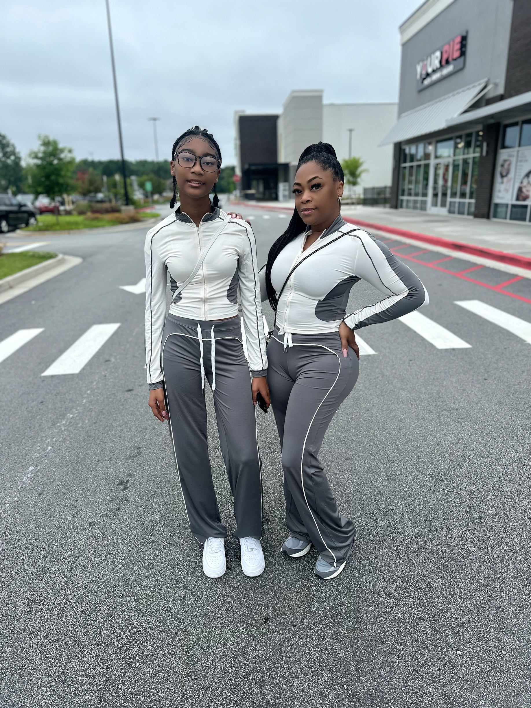 Wayda Jacket & Pant Set(Tall Girl Friendly)- Gray