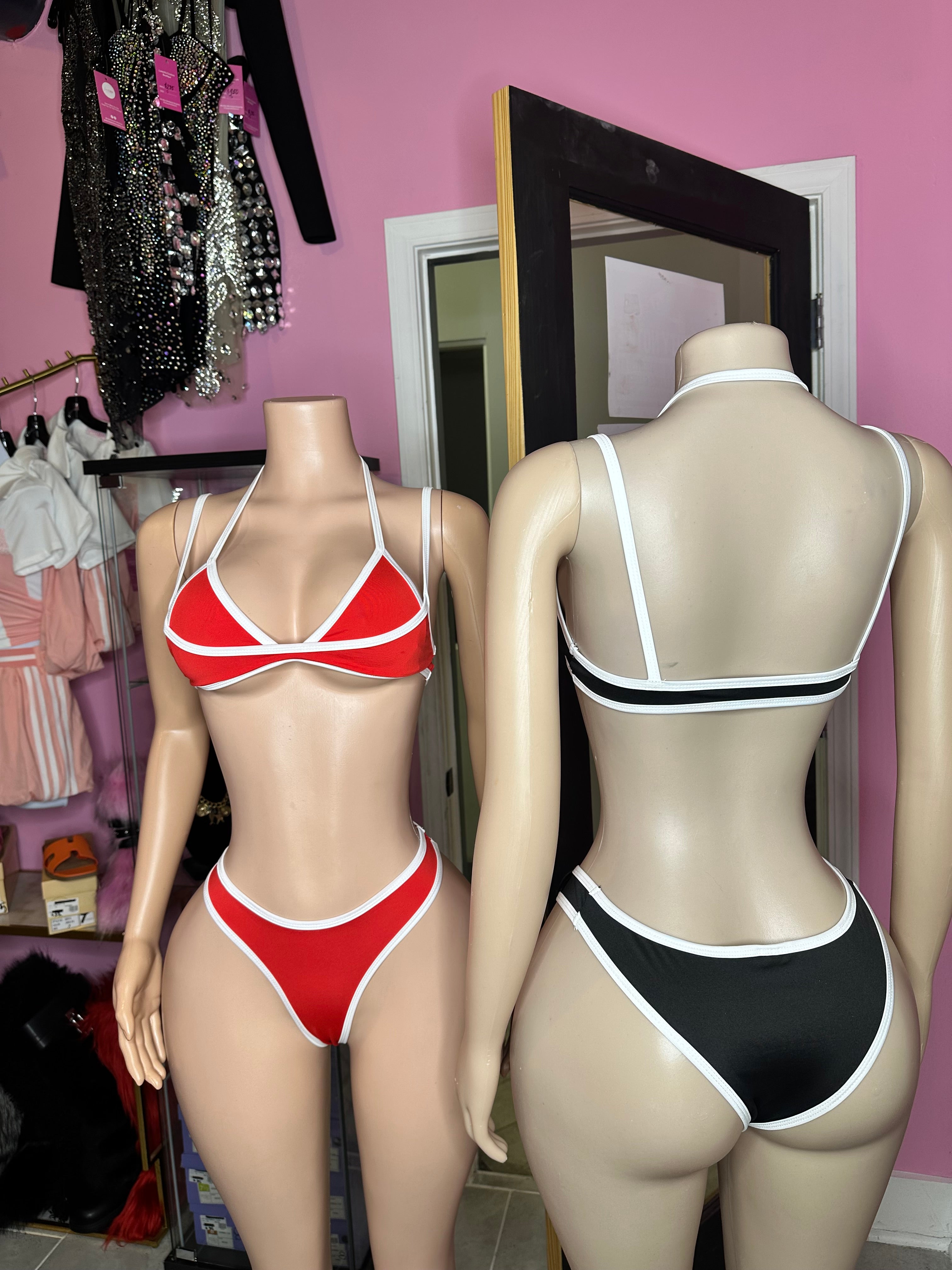 Wait A Minute Bikini Swim Set