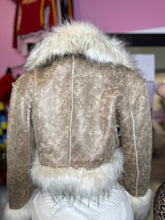 Wild Serenity Faux Fur Jacket- Ivory