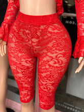 Laced Intentions Long Sleeve Capri Set- Various Colors
