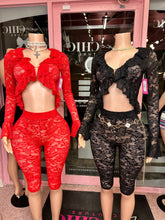 Laced Intentions Long Sleeve Capri Set- Various Colors