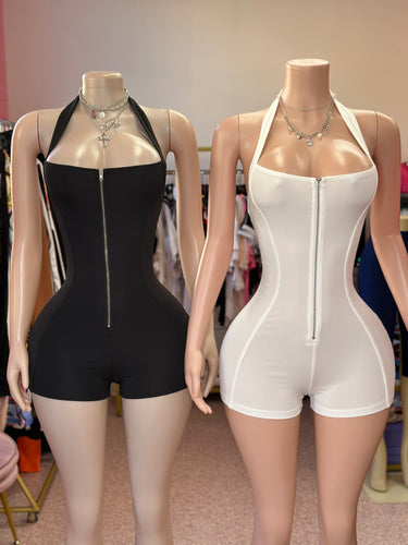 Hard To Please Halter Romper