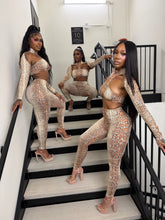 Deadly Curves Snake Print Set- Orange