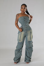 Endless Love Denim Jumpsuit