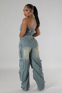 Endless Love Denim Jumpsuit