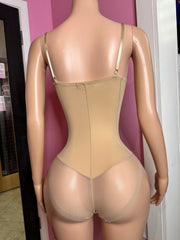Snatched Bodysuit- Nude