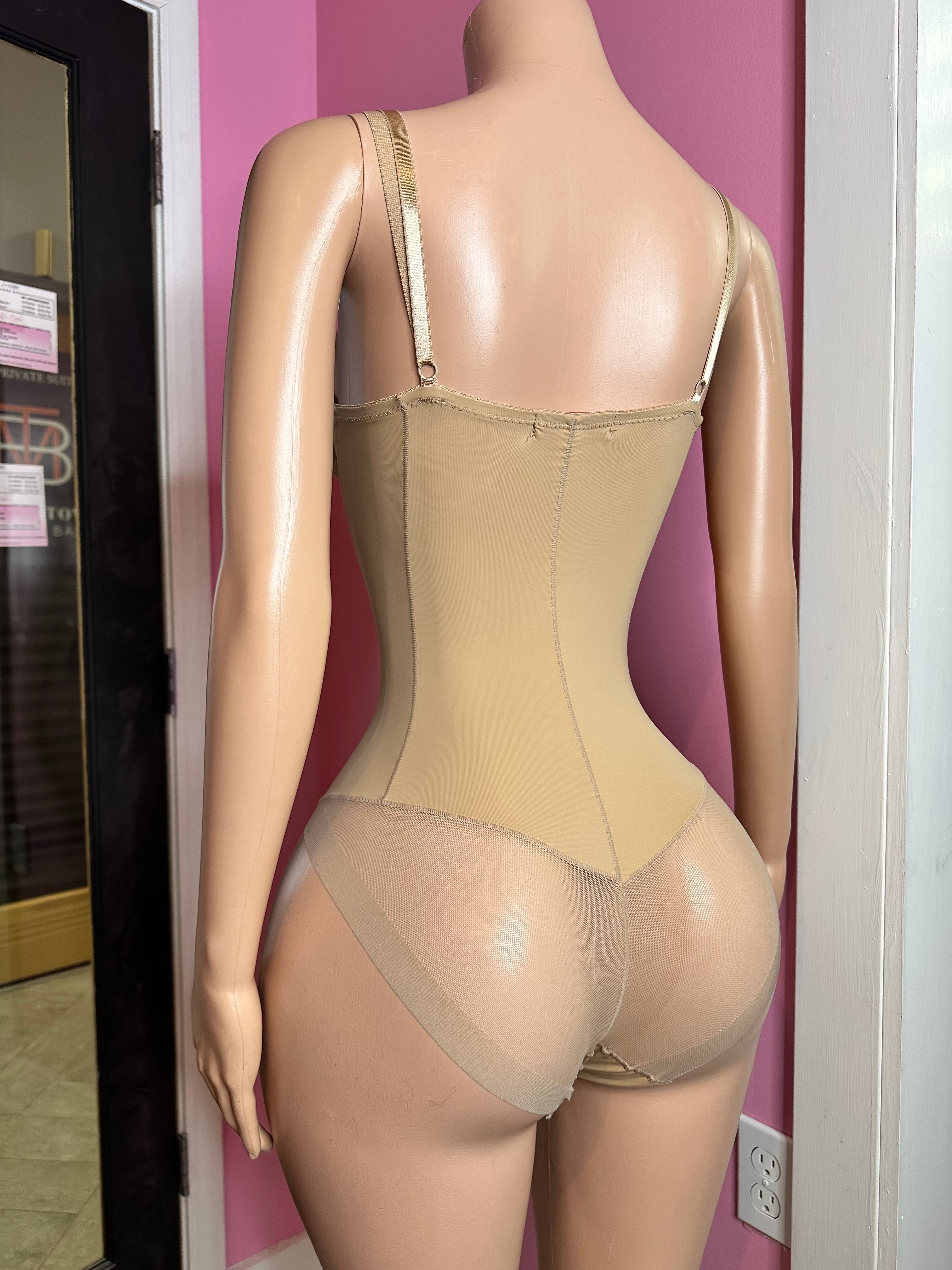 Snatched Bodysuit- Nude
