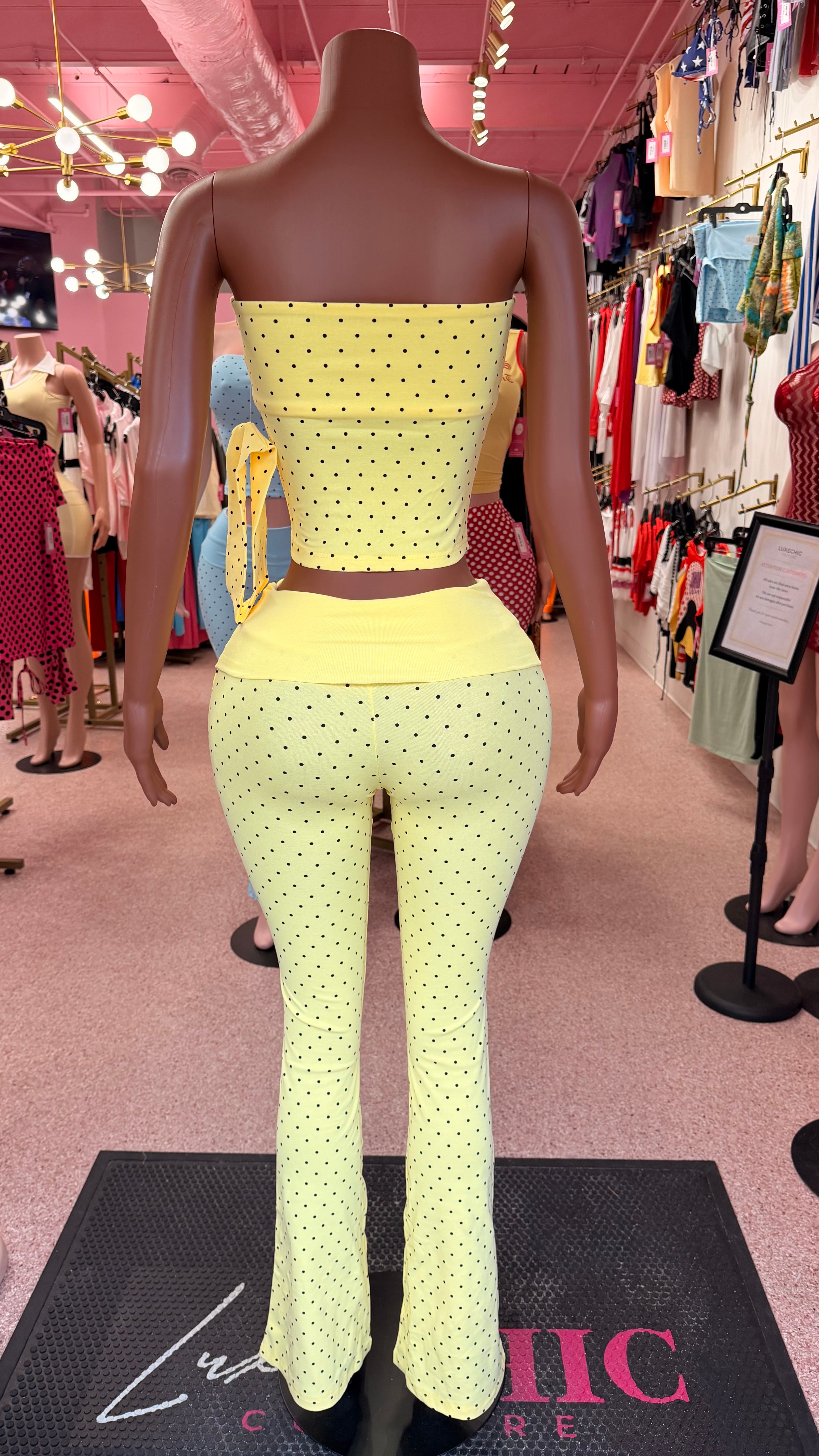 Brunch Babe Pant Set W/Headband