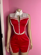 Scuba Mock Neck Zip Top & Shorts Set- Various Colors