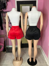 Scuba Mock Neck Zip Top & Shorts Set- Various Colors