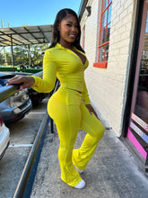 In Transit Set w/ Headband- Yellow
