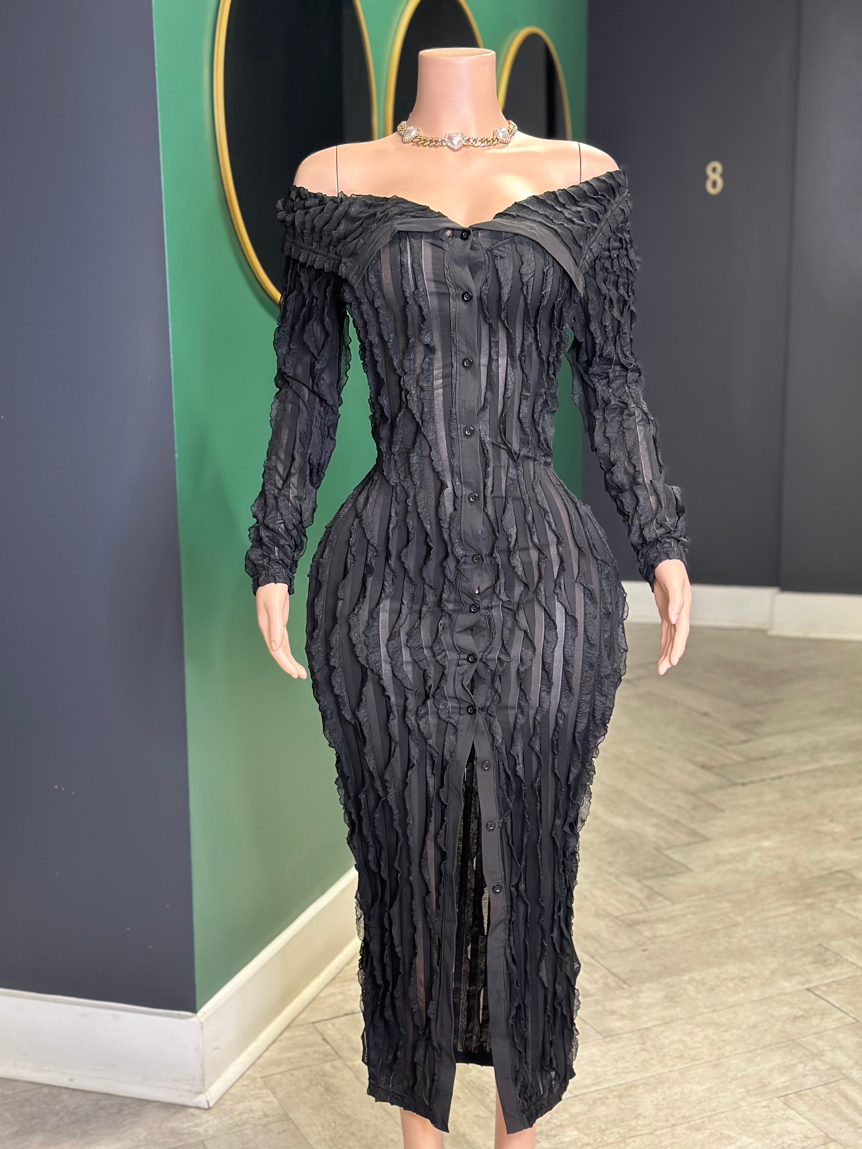 Eboni Dress- Black