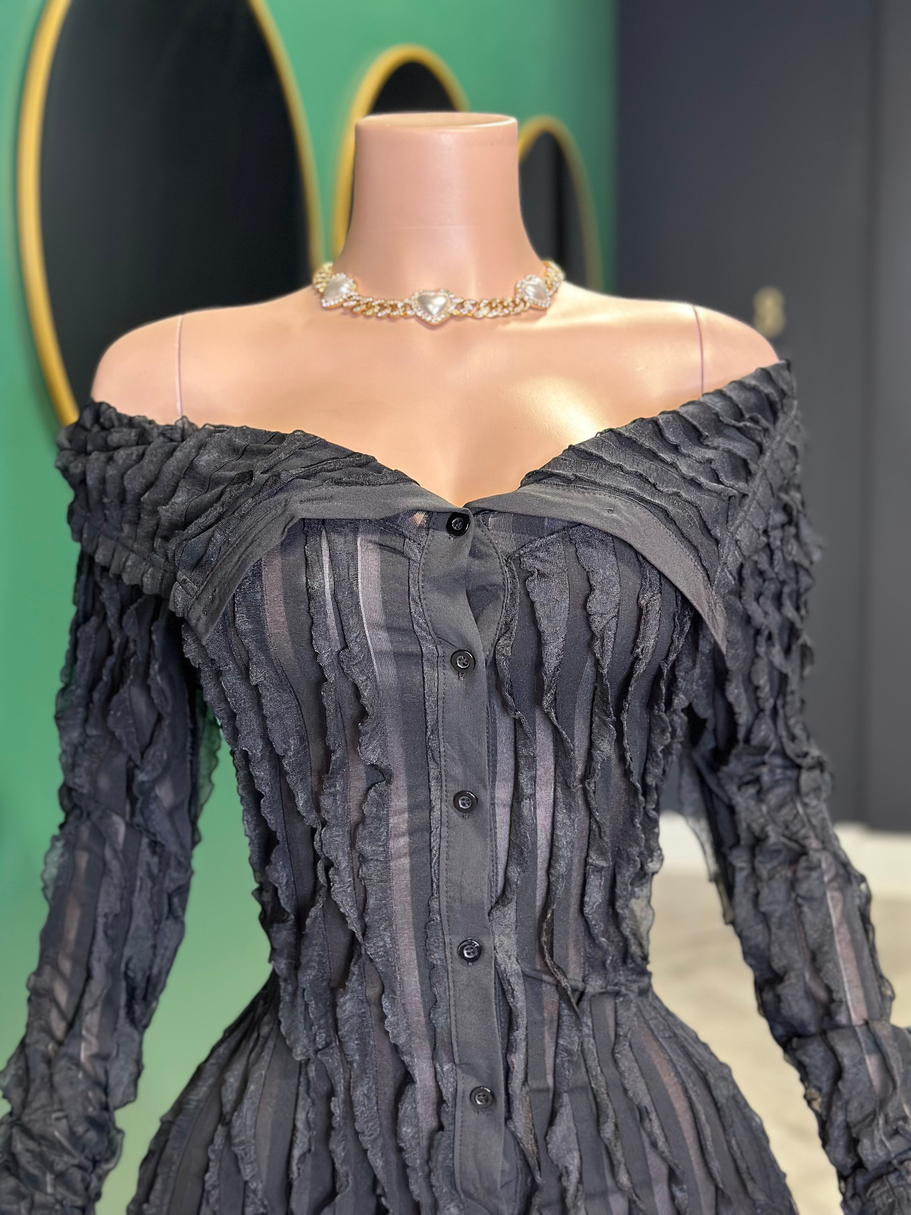 Eboni Dress- Black