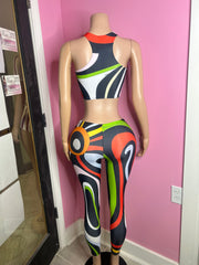(Pre-Order 8 business Days) 
P Inspired Wear Legging Set- Various Colors