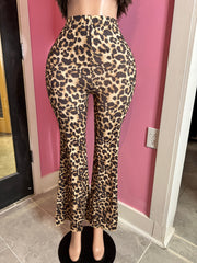 Catwalk Leopard Flare Pants