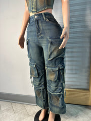 Focus On Me Cargo Pant Set