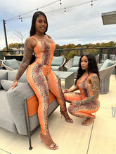 Venom Bodysuit Legging Set – Orange