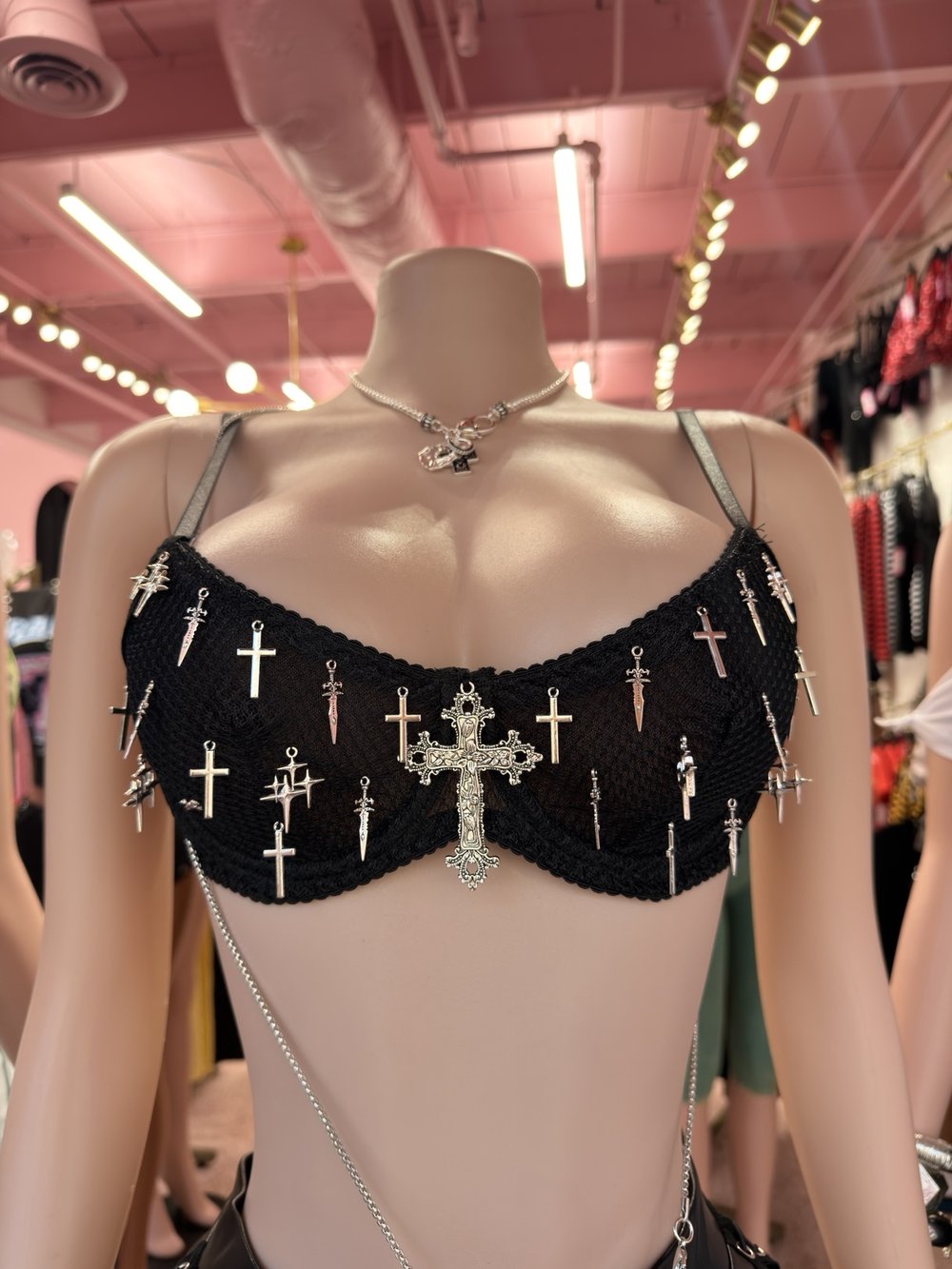 Blessed & Dangerous Bralette – Black