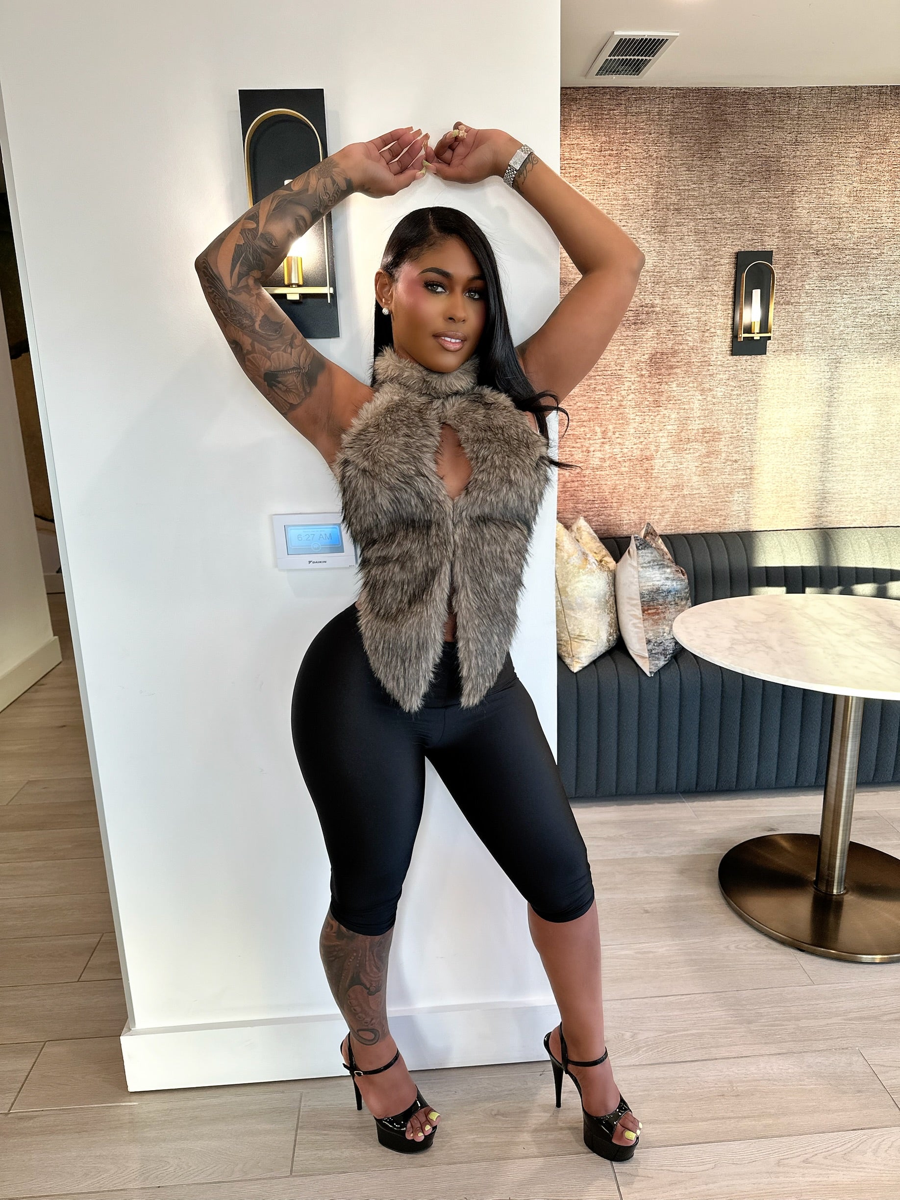 Fur Fantasy Halter Top