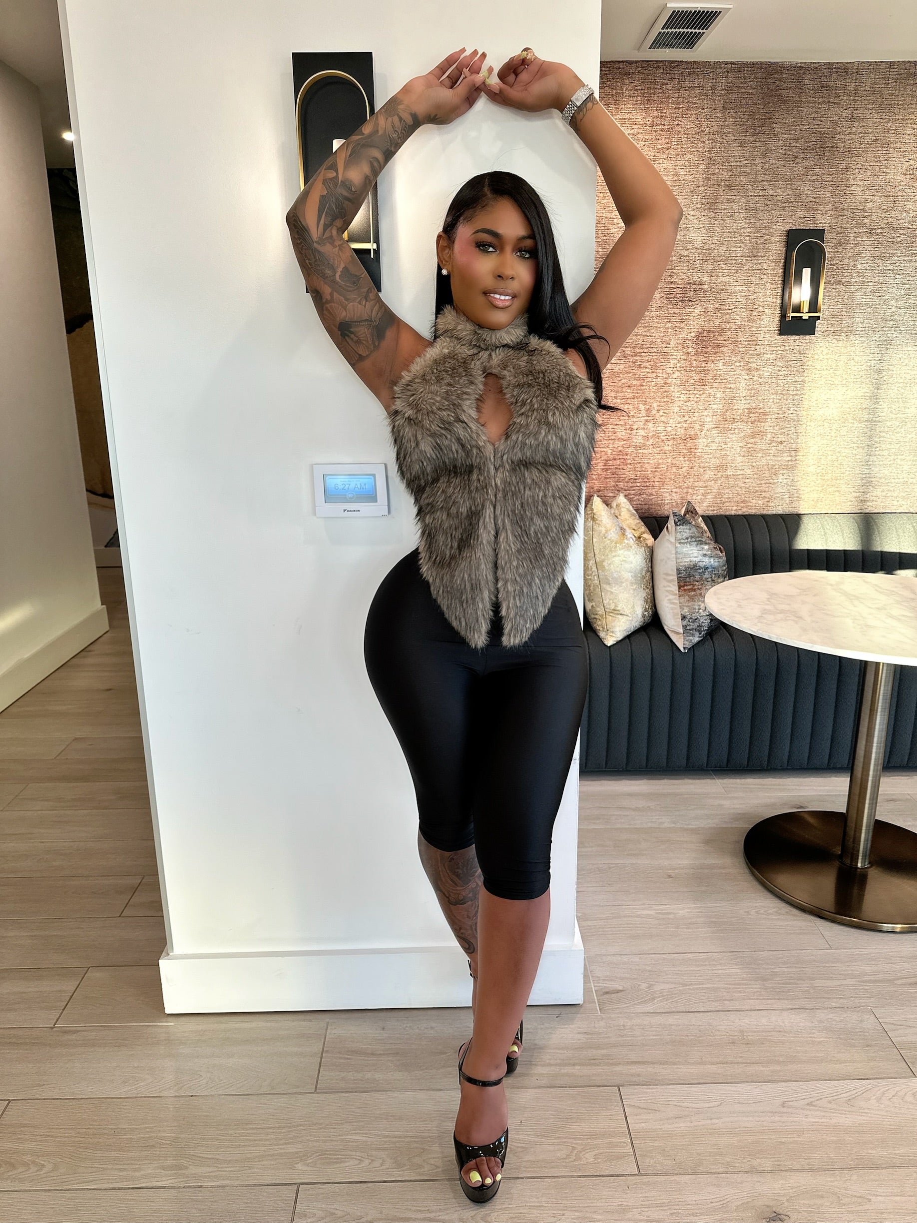 Fur Fantasy Halter Top