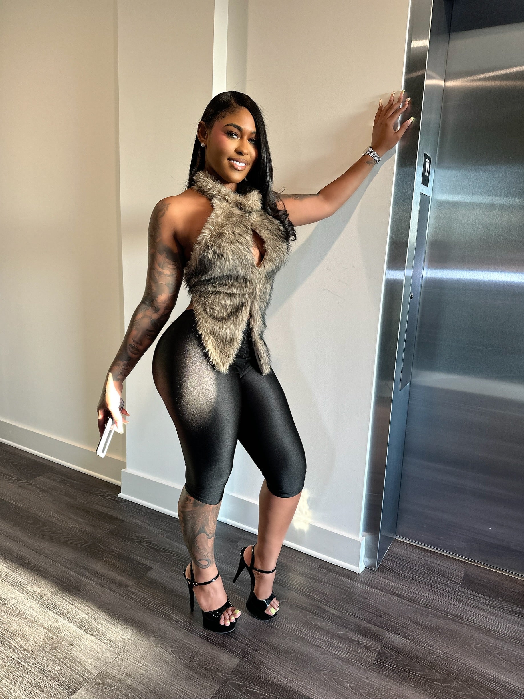 Fur Fantasy Halter Top