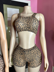 Spotted Sensation Cheetah Short Set