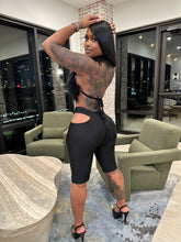 Bad Intentions Fur Capri Set – Black