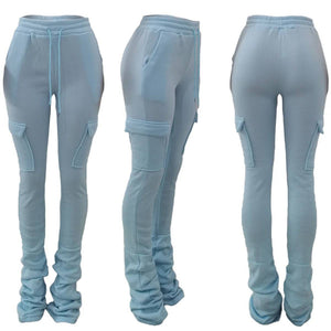 Stacked Jogger Pants- Various Colors