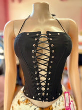 Bound To Impress Bustier Corset Top- Black