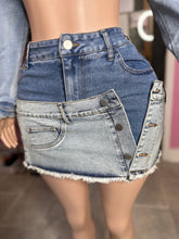 Catch Your Eye Distressed Denim Jacket & Skirt Set