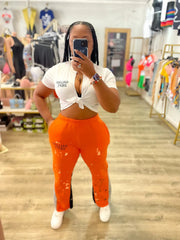 G Department Graphic Top- White