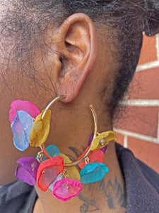 Flower Girl Earrings- Multi