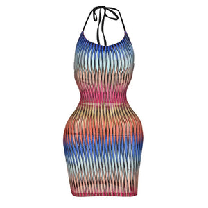 O What A Feeling Dress- Multi