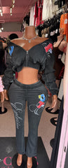 Pretty Girl League Jogger Set