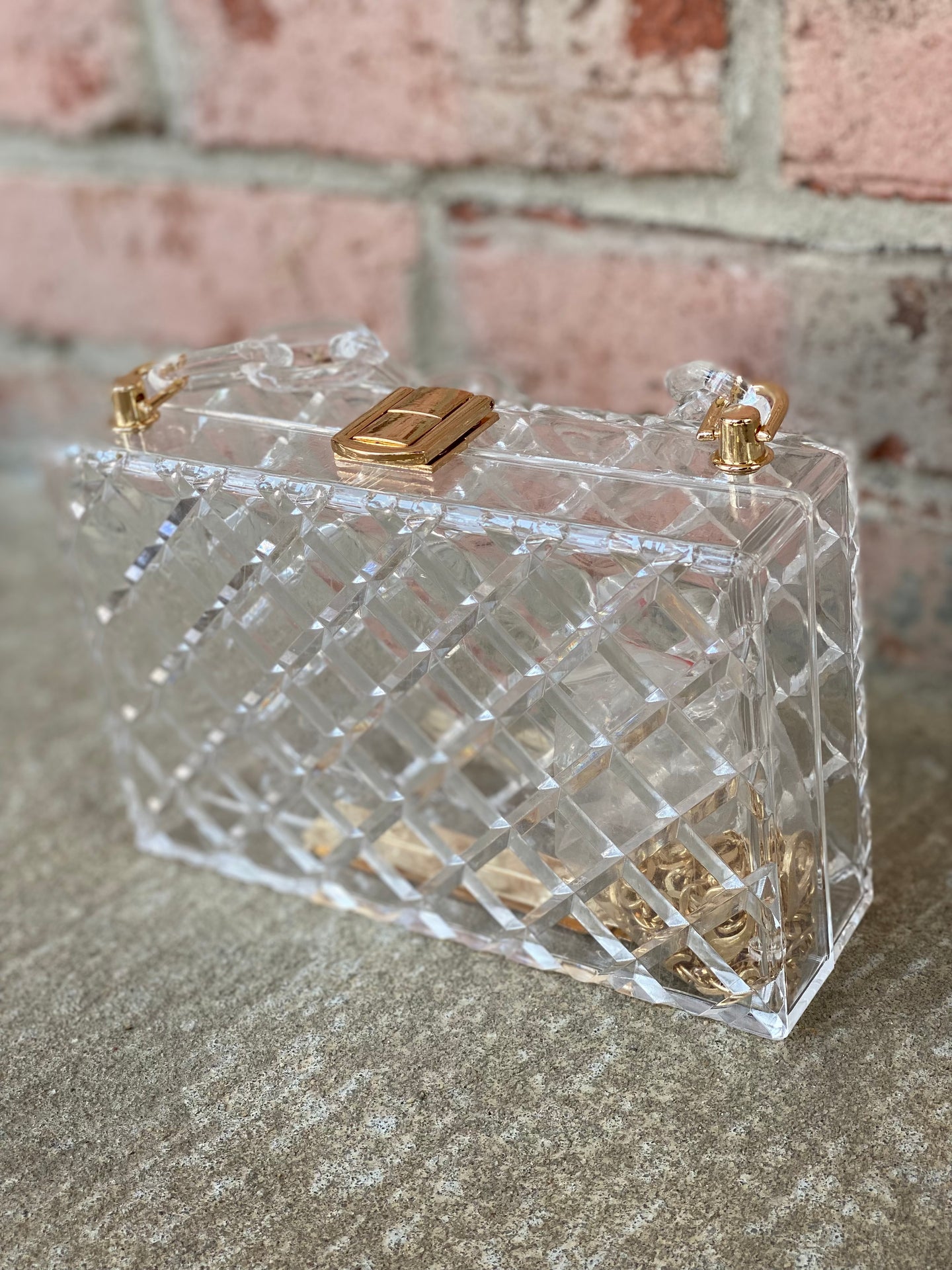 The Perfect Glass Bag- Clear