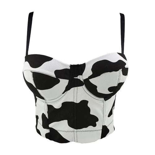 *Pre-Order* Milk Him Corset- Black/White