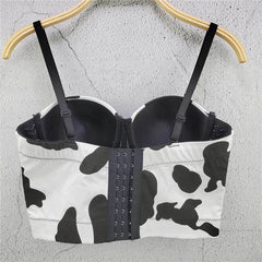 *Pre-Order* Milk Him Corset- Black/White