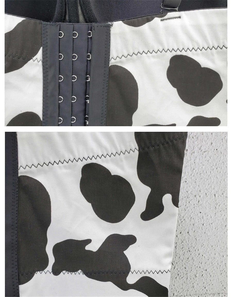 *Pre-Order* Milk Him Corset- Black/White