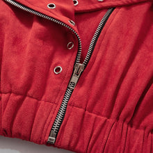 *Pre-Order* Kya Crop Jacket- Red