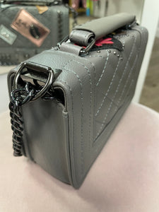 Chain Detail Bag- Gray