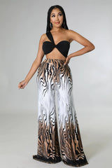 Safari Pant Set- Brown Multi