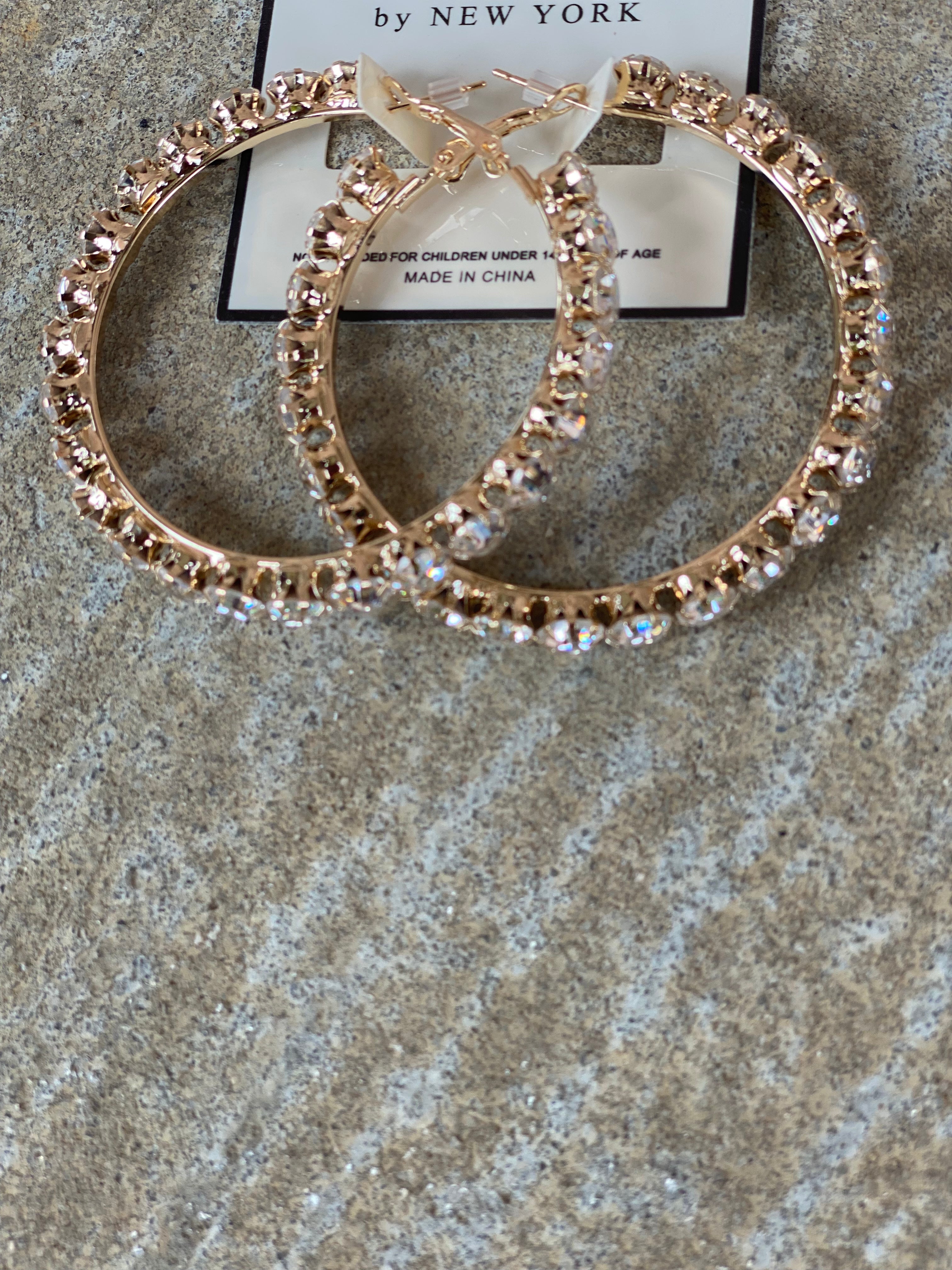 Small Hoop 50MM Earring- Gold