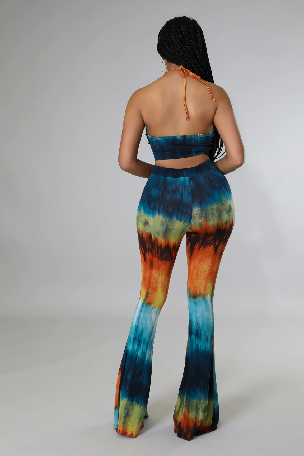 True Story Tie Dye Pant Set- Multi