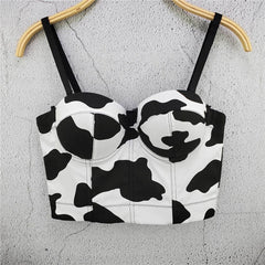 *Pre-Order* Milk Him Corset- Black/White
