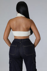Makin Moves Top- Beige