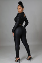 Lavish Girl Pant Set- Black