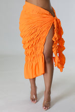 Little Miss Pretty Skirt- Orange