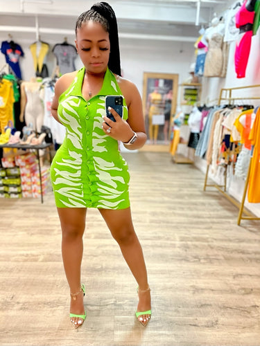 Best Brunch Dress- Green