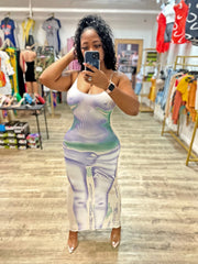 Summer Body Dress- Purple