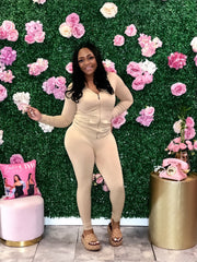 Pretty Luxechic Tracksuit- Khaki